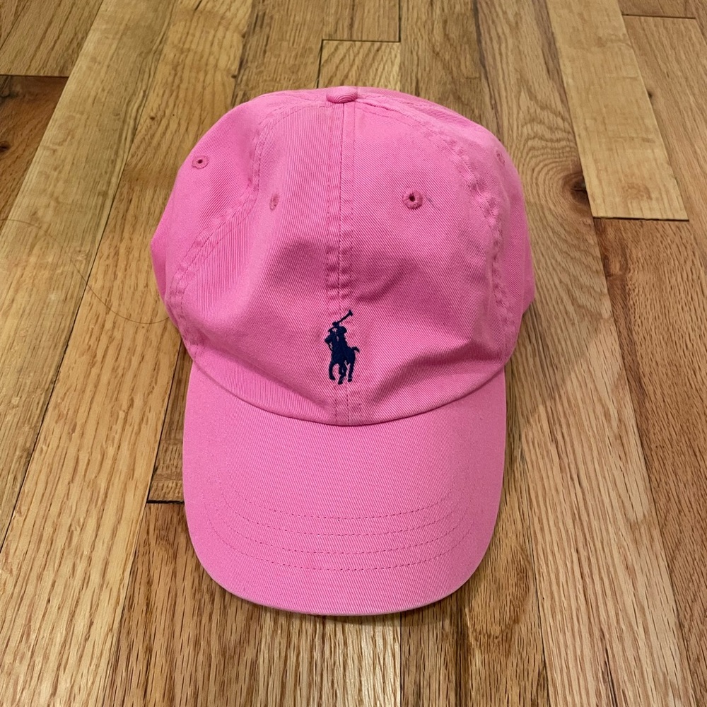 Pink RL Polo hat